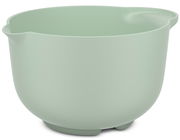 Grüne Rührschüssel mit 3000 ml Fassungsvermögen, seitliche Perspektive