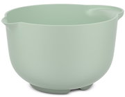 Grüne Rührschüssel mit 3000 ml Fassungsvermögen, seitliche Perspektive