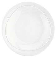 Weißer Frühstücksteller Trio 23cm, Draufsicht