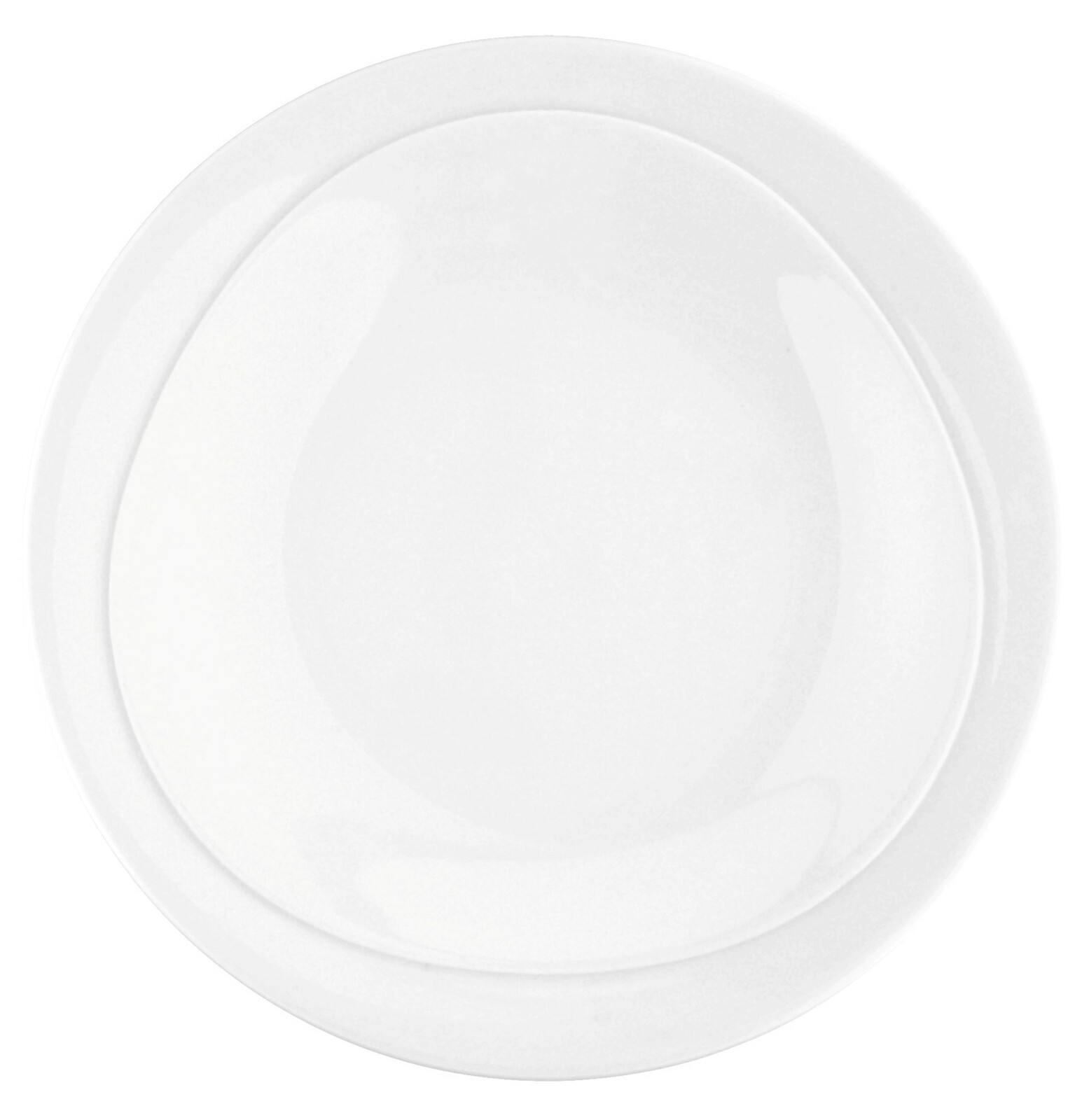 Seltmann Weiden Frühstücksteller TRIO Weißer Frühstücksteller Trio 23cm, Draufsicht