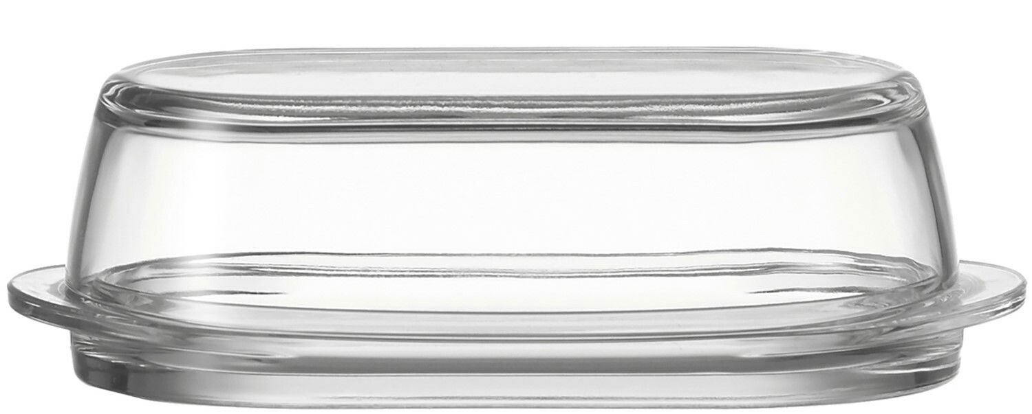 Leonardo Butterdose CIAO Glas-Butterdose Ciao, seitliche Ansicht