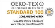OEKO-TEX Standard 100 Label, Vorderansicht