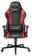 Gaming Stuhl DXRacer Prince in Schwarz und Rot, Vorderansicht