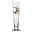 Bierglas mit sportlichem Design, Seitenansicht
