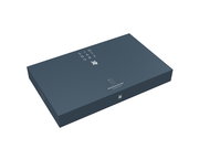 Verpackung des Bestecksets Flame Plus 30-tlg. von schräg oben betrachtet.