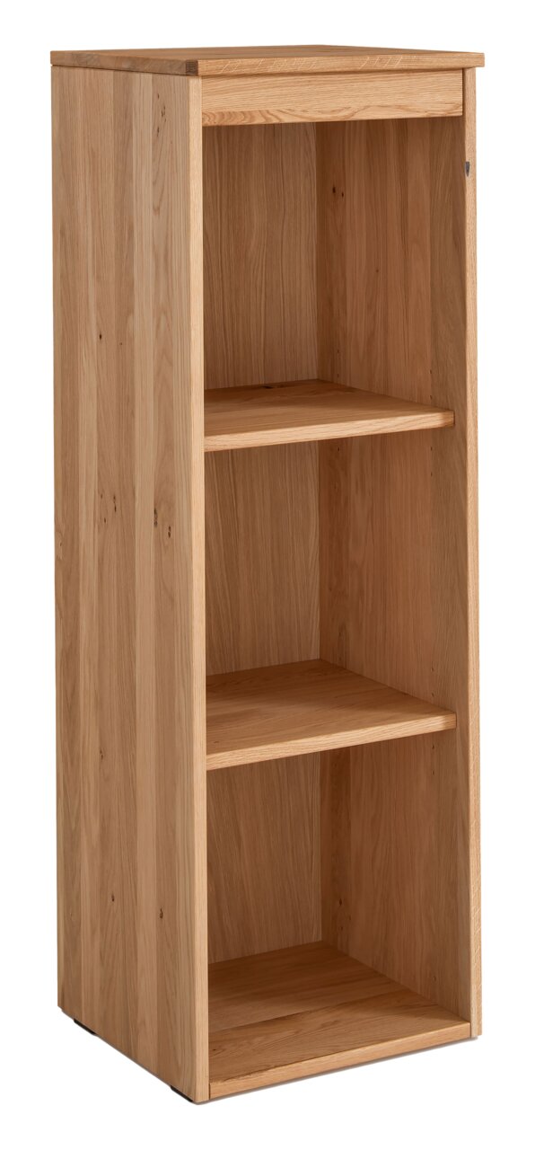 Linea Natura Aktenregal DURABLE OFFICE Holz-Aktenregal mit drei offenen Fächern, seitliche Perspektive