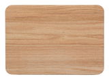 Schneidebrett aus Eiche, rechteckig, 35x25cm, Draufsicht