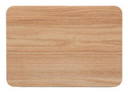Schneidebrett aus Eiche, rechteckig, 35x25cm, Draufsicht