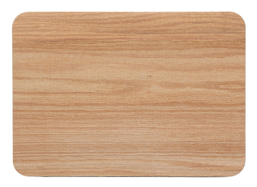 Schneidebrett aus Eiche, rechteckig, 35x25cm, Draufsicht
