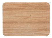 Schneidebrett aus Eiche, rechteckig, 35x25cm, Draufsicht