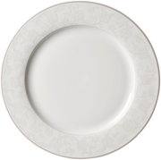 Elegant serviesbord Isabella 27 cm met bloemmotief, bovenaanzicht