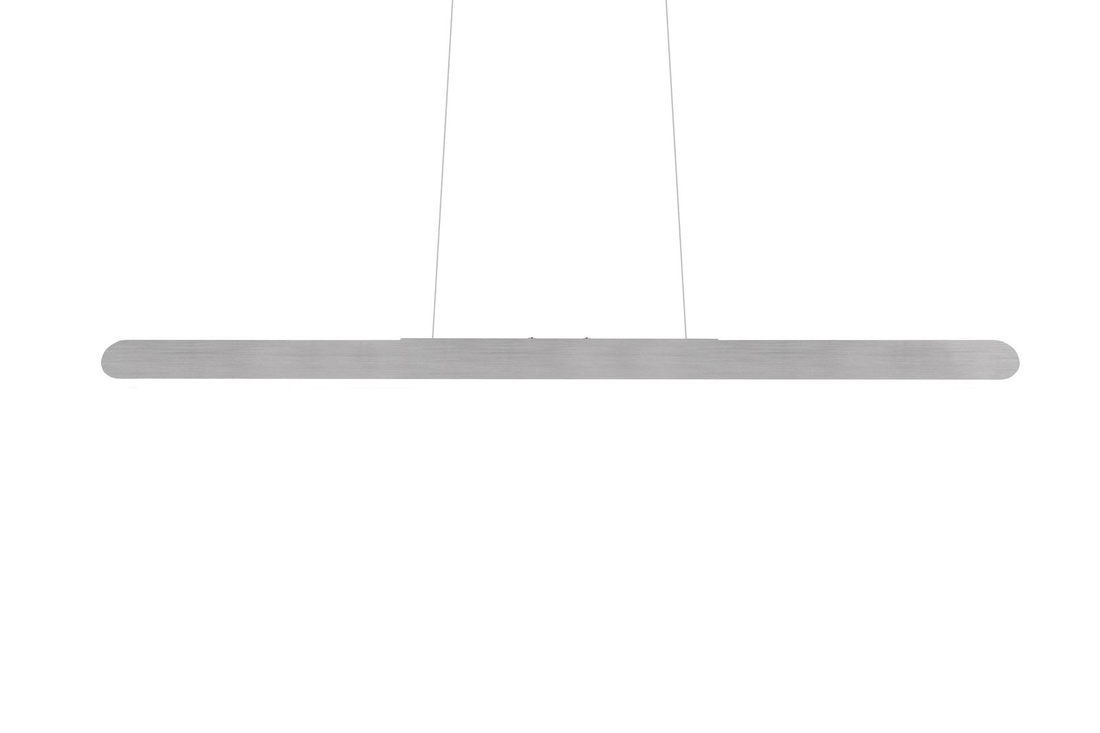 Moderne Pendelleuchte Helios in minimalistischem Design, seitliche Perspektive