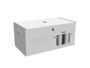 Verpackung des Topfsets Comfort Line 5-teilig von WMF, schräg von vorne fotografiert.