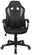 Schwarzer Gaming-Stuhl mit ergonomischem Design, Frontansicht