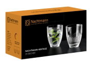 Nachtmann Heritage kristallen tumblerglazen set van 2 (300 ml) in originele verpakking, schuin van voren gefotografeerd