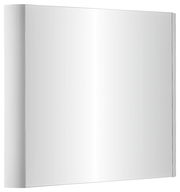 Moderner rechteckiger Spiegel mit seitlicher Perspektive, schlichtes Design