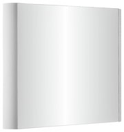 Moderner rechteckiger Spiegel mit seitlicher Perspektive, schlichtes Design
