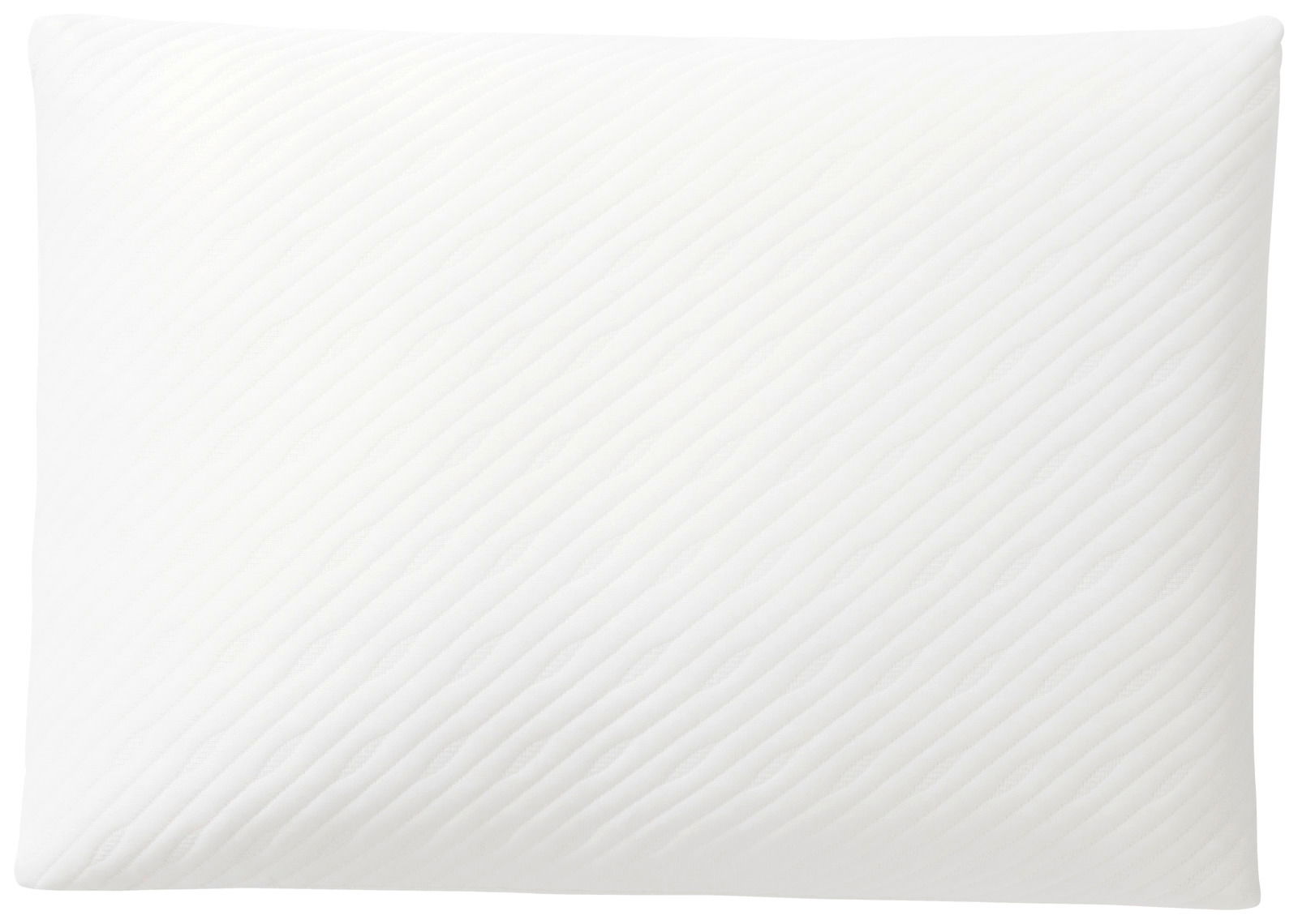 Weißes Schlafkissen 80 x 40 cm, Draufsicht