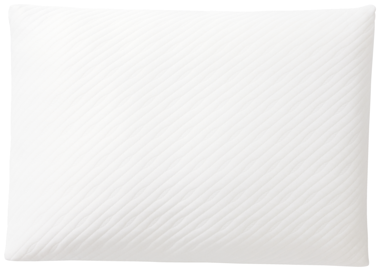 Weißes Schlafkissen 80 x 40 cm, Draufsicht