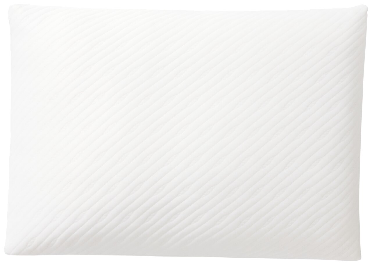 Weißes Schlafkissen 80 x 40 cm, Draufsicht