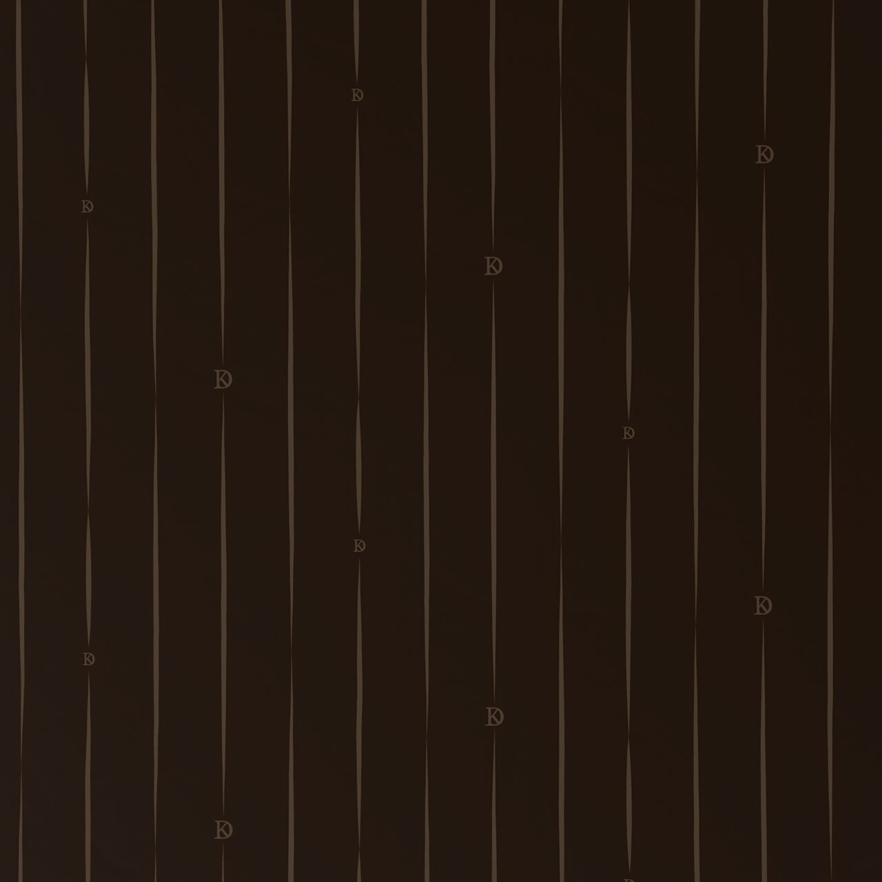 Dunkle Wendebettwäsche mit vertikalen Streifen und dezentem Muster, Draufsicht