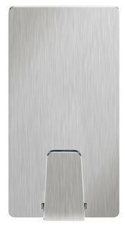 Wasserdichter Edelstahlhaken von vorne, ideal für Badezimmer und feuchte Umgebungen.