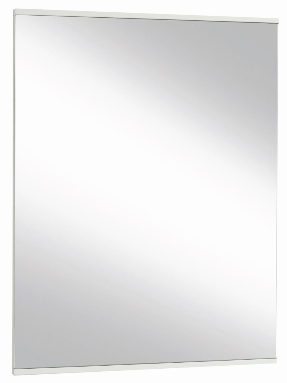 VOSS Spiegel SALEA Rechteckiger Wandspiegel mit schmalem Rahmen, seitliche Perspektive