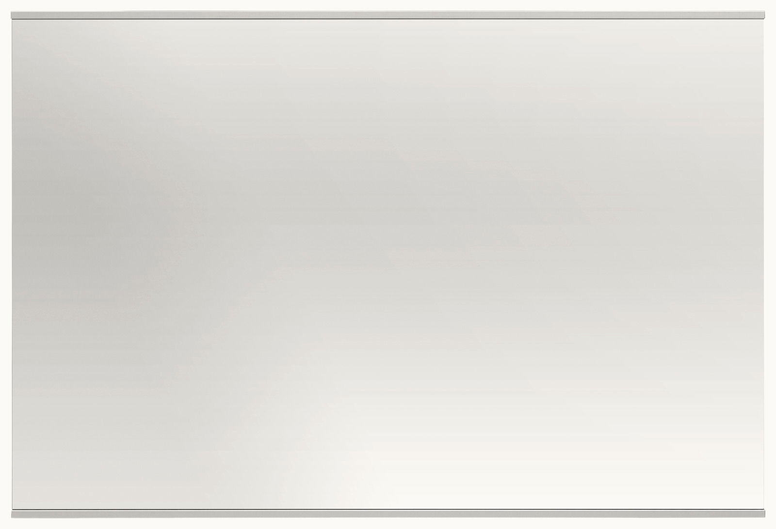 Dieter Knoll Spiegel SORRENT Rechteckiger Wandspiegel in Frontalansicht mit schmalem Rahmen