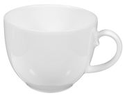 Weiße Kaffeetasse Rondo/Liane 0,21l, seitliche Perspektive