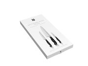 Messerset 3-teilig in Verpackung, Perspektive von oben