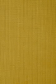 Nahaufnahme eines gelben Stoffes mit feiner Textur, von oben betrachtet.