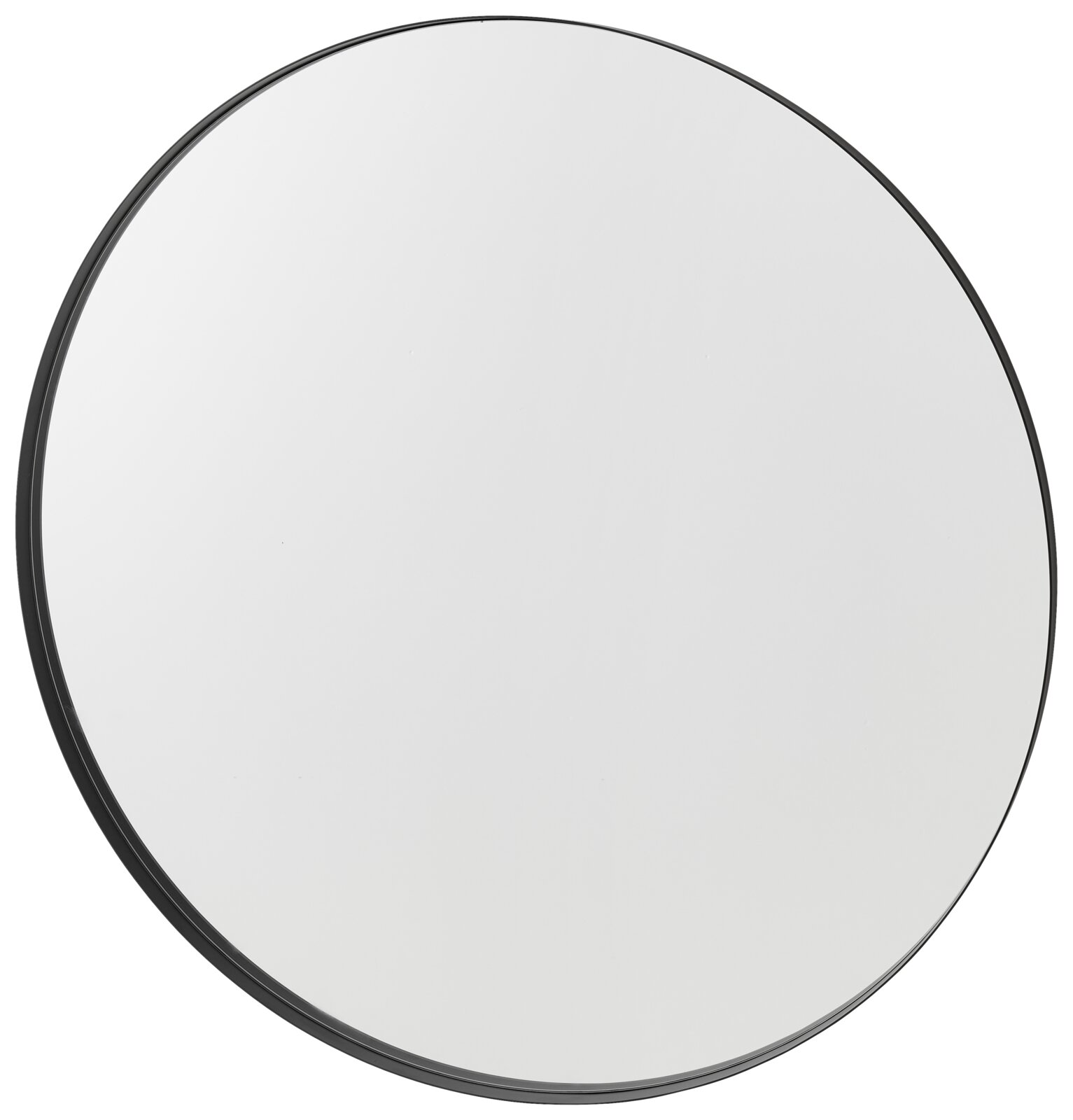 XORA Spiegel TONDO Runder Spiegel mit einem Durchmesser von ca. 100 cm, seitliche Perspektive