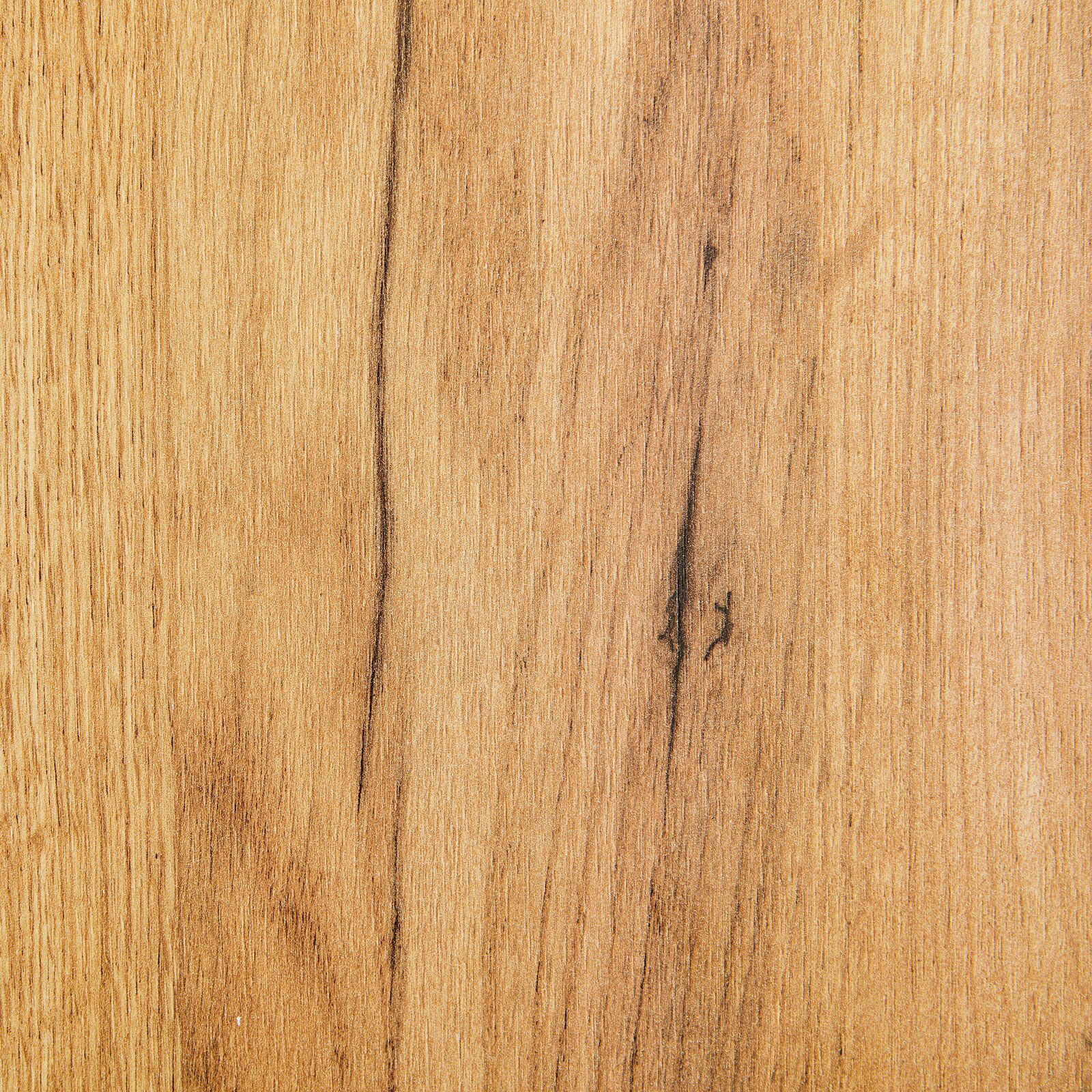 Nahaufnahme einer Holzoberfläche mit natürlicher Maserung, Draufsicht
