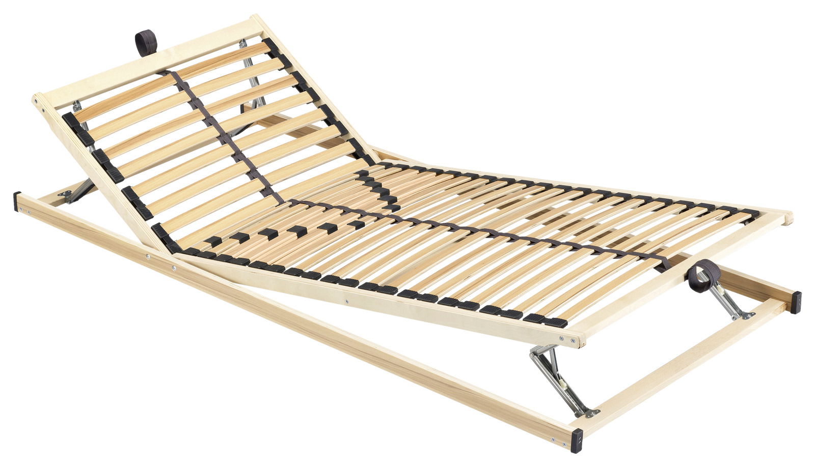 Z2 Lattenrost BRILLANT L2610KF Verstellbarer Lattenrost aus Holz in seitlicher Perspektive