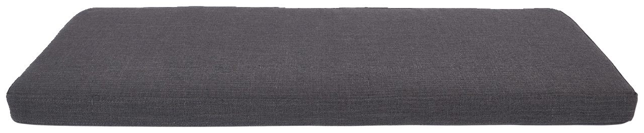 Graues Sitzkissen in Seitenansicht