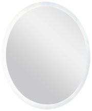 Rundes Spiegelelement mit LED-Beleuchtung, Frontalansicht