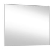 Rechteckiger Wandspiegel VORTINA mit schmalem Rahmen, seitliche Perspektive