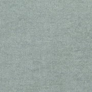 Nahaufnahme/Detailansicht von hellgrauem, fein strukturiertem Stoff mit gleichmäßigem Webmuster, frontal von oben fotografiert.