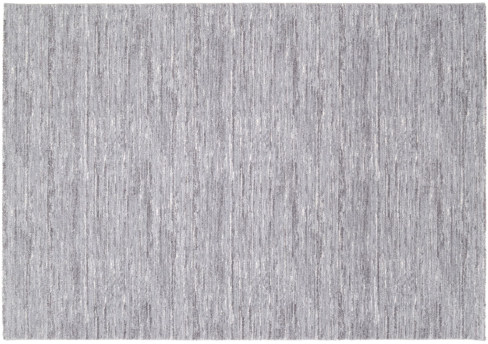 OCI Uni-Teppich SOFI Grauer Uni-Teppich in Draufsicht mit dezenter Struktur.