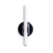 Magnetischer Stifthalter mit weißem Stift, Draufsicht