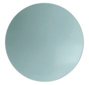 Grüner Pasta- und Suppenteller, 23 cm, Draufsicht