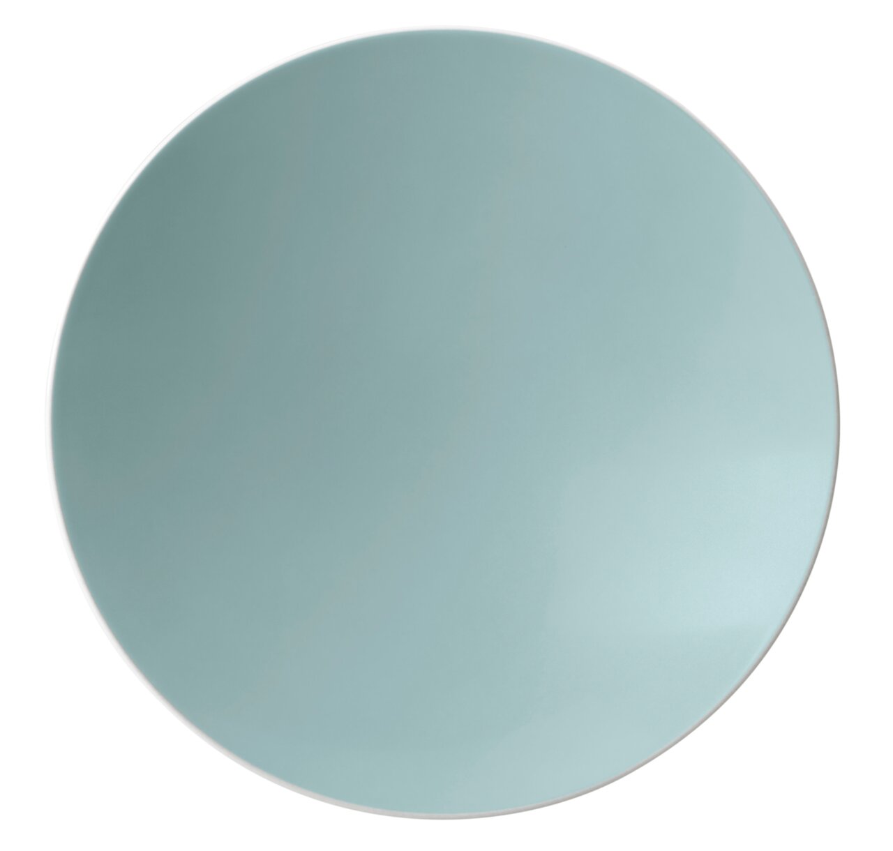 Grüner Pasta- und Suppenteller, 23 cm, Draufsicht