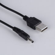 USB-Kabel mit DC-Stecker, Ansicht von oben