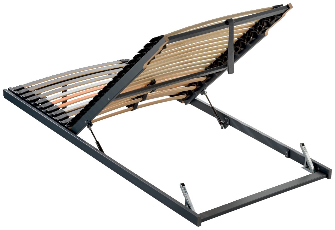 Dieter Knoll Federholzrahmen Top LKF GA ASTI Federholzrahmen in seitlicher Perspektive mit verstellbarem Kopfteil