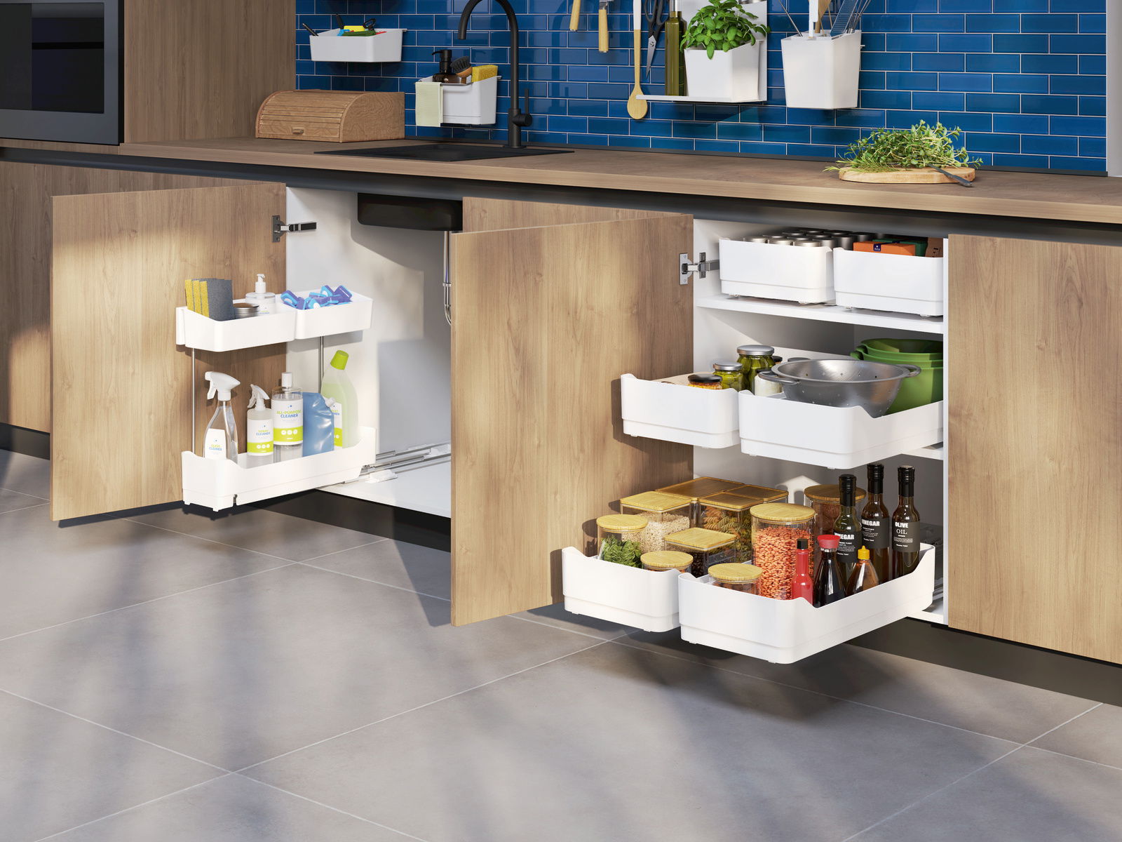 Tesa Schubade/Bodenauszug KITCHEN Tesa Schubade/Bodenauszug KITCHEN