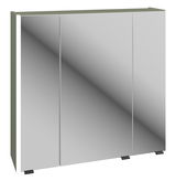 Moderner Spiegelschrank mit drei Türen, Frontansicht