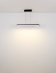 Moderne Hängeleuchte ETHAN von Globo Lighting, rechteckiges Design, seitliche Perspektive