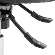 Nahaufnahme der Hebelmechanik eines Gaming Stuhls von der Seite