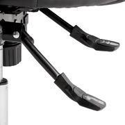 Nahaufnahme der Hebelmechanik eines Gaming Stuhls von der Seite