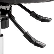 Nahaufnahme der Hebelmechanik eines Gaming Stuhls von der Seite